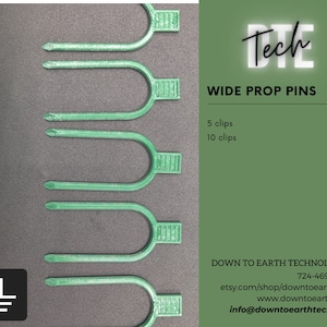 Wide propagation pins / Greening Pins / Node Pins / Moss Pole Pins / Easy tab to grab!