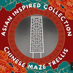 Asian Maze Plant Trellis (for Hoya / Pothos / Rare Plants / Indoor Plants)