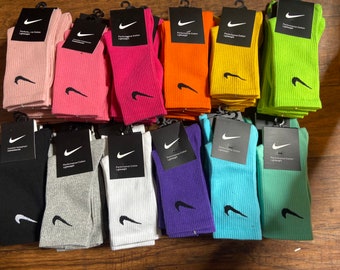 nike socks multicolor