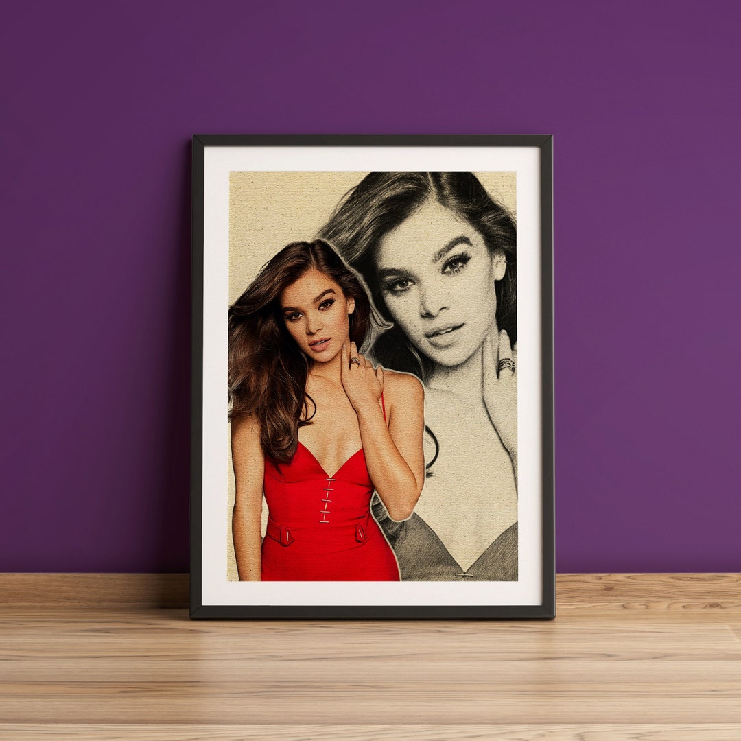 Healey Rae Poster Hailee Steinfeld Posters Hailee Steinfeld Illustrations - Etsy