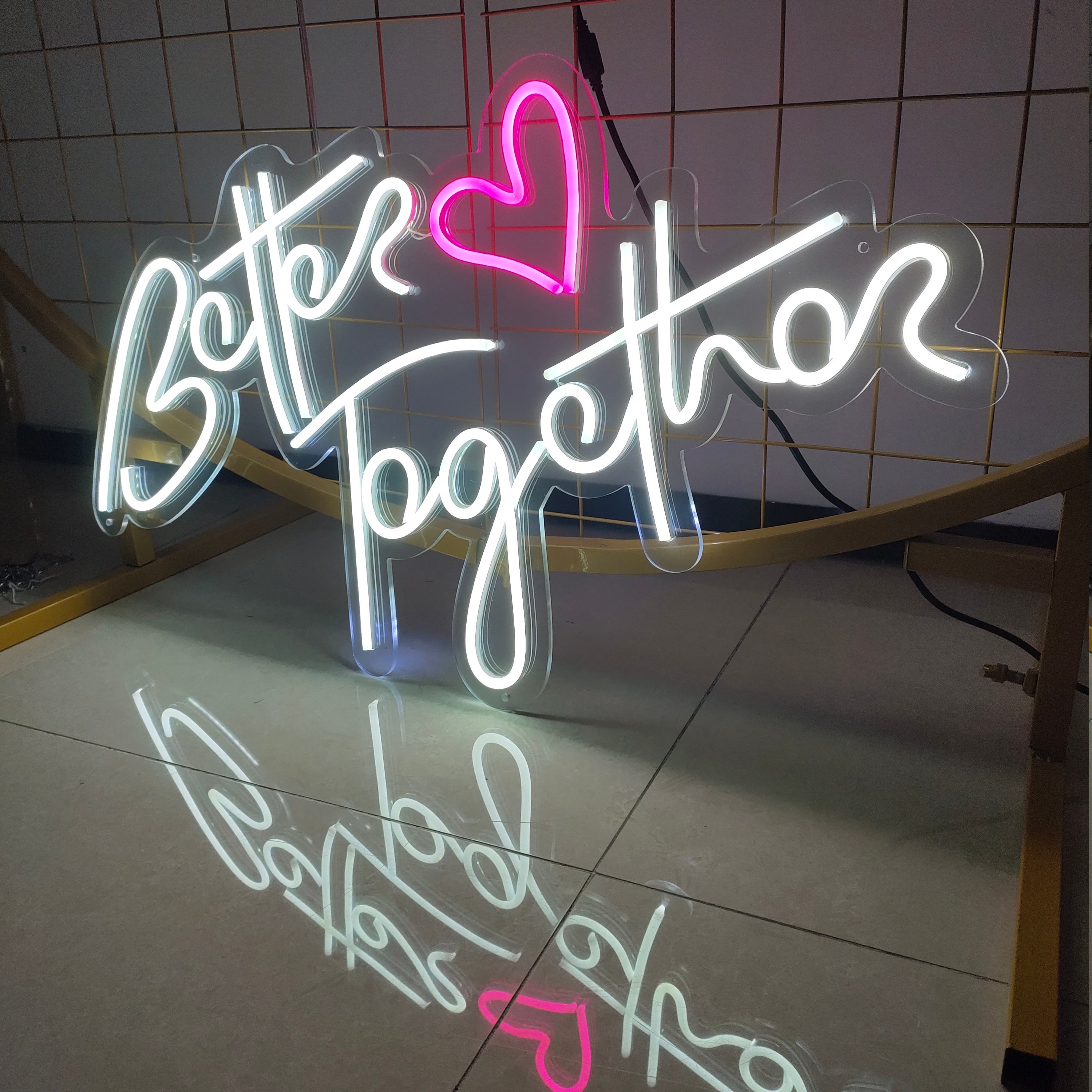 Personalize Flex LED Neon Signs Light for Wedding Party Home Etsy
