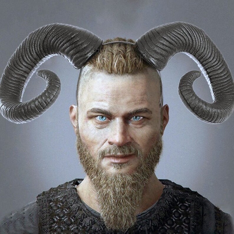 Tiefling Horns Ram Horns Demon Horns Maleficent Horns Etsy