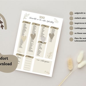 100 foods before your first birthday