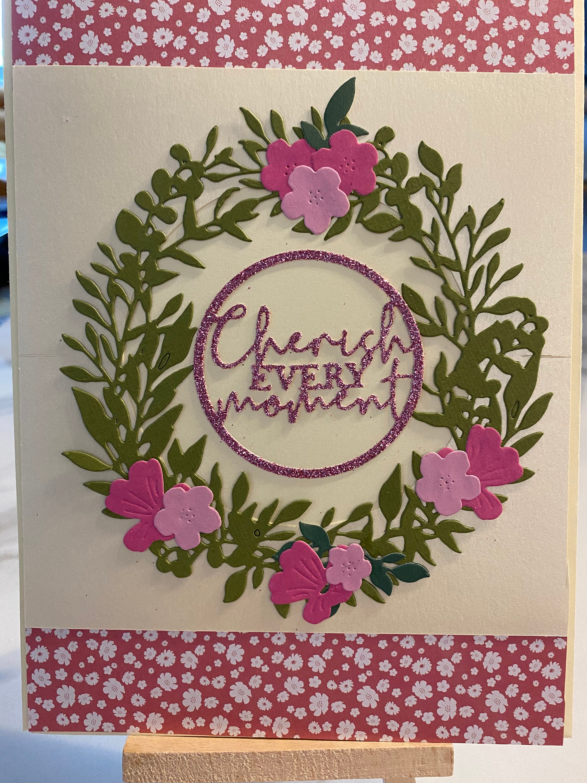 Cherish every moment greetings card Etsy