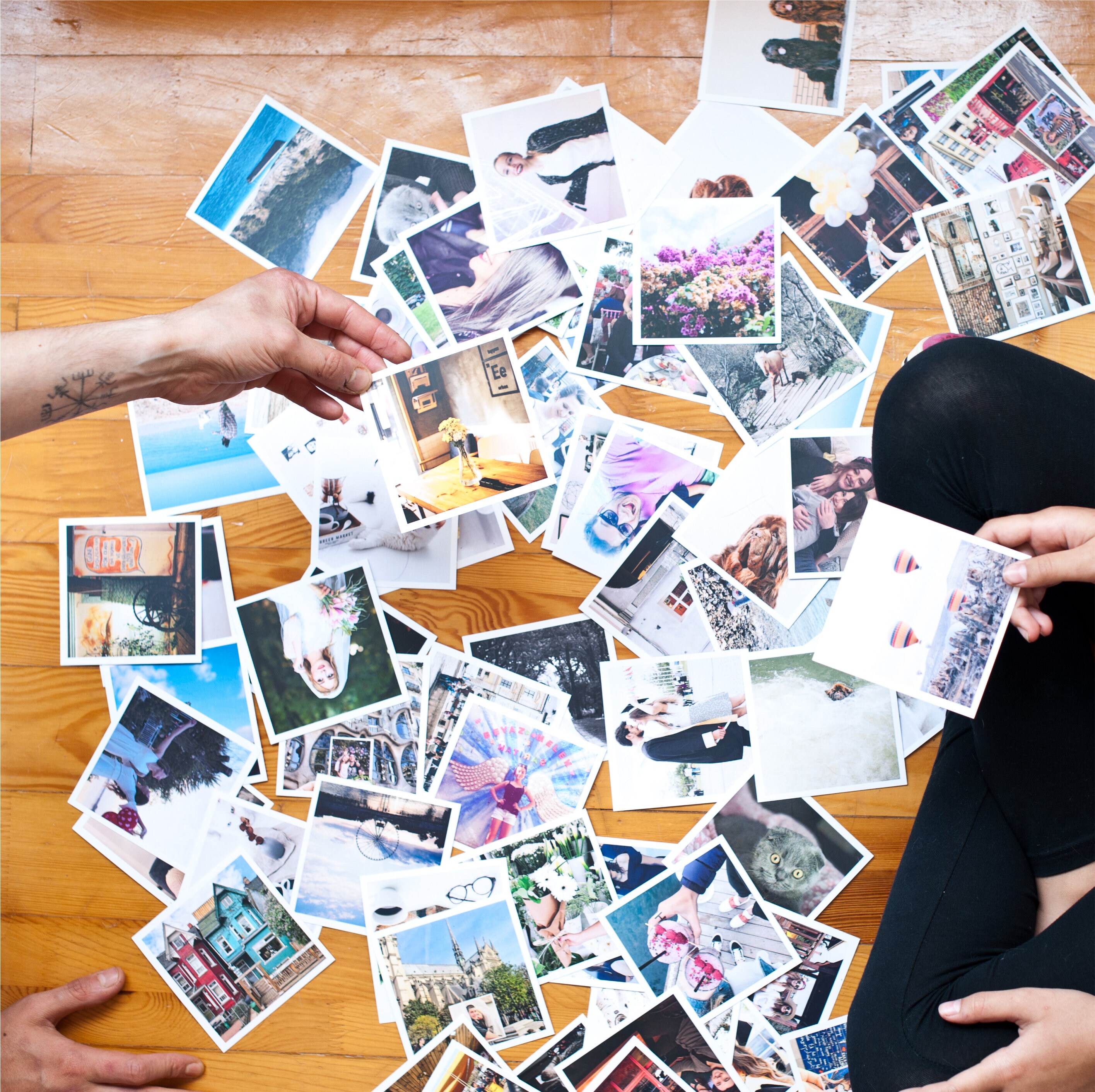 Square Matte Custom Photo Prints Gift for Her Wedding Photo Etsy