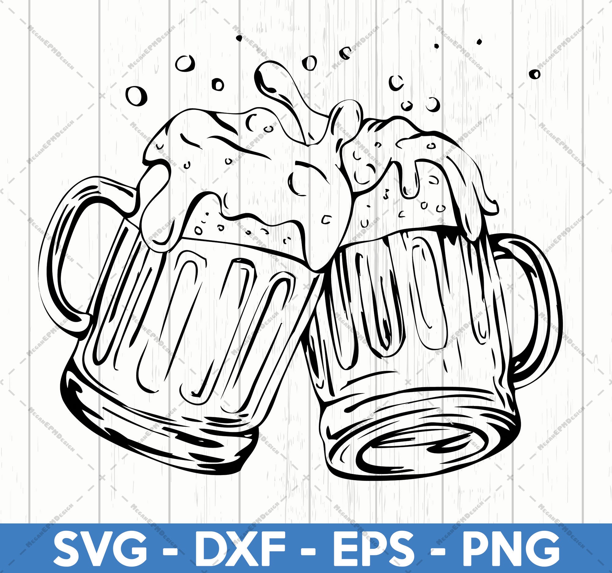 Cervezas Cheers Svg Beers Cheers Vector Beers Clipart Love Etsy