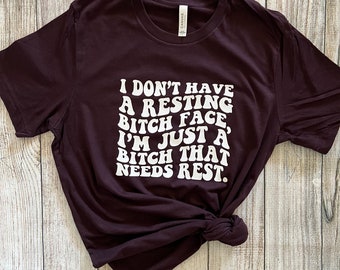 Funny Sarcastic Rest Unisex T-Shirt, RBF Shirt