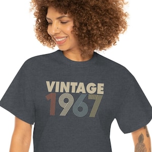 1967 Birthday Shirt 1967 Vintage Shirt  Born in 1967 tshirt  1967 Gifts Ideas For Him For Her 1967 Vintage Birthday Tshirt