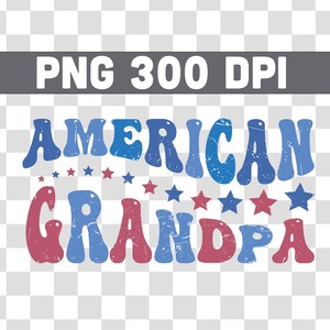 American Grandpa Png, Retro American Grandpa Png, 4th july Grandpa Png, Patriotic Grandpa Png, Happy Independence Day America