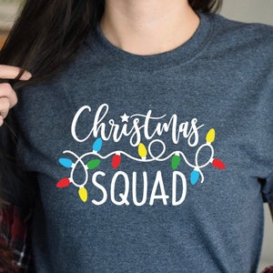 Family Christmas Squad Shirts, Christmas Squad Shirt,Family Christmas Shirt, Holiday Pajamas Christmas Squad Shirt