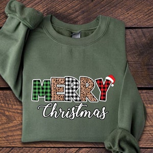 Kerstsweater, dames kerstsweatshirt, kerstsweaters voor dames, vrolijk kerstsweatshirt, kerstcadeau