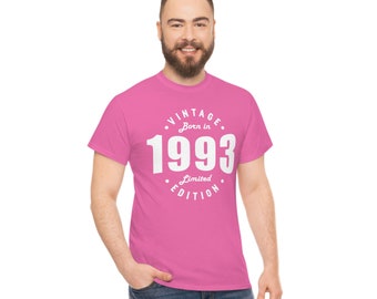 30th Birthday Shirt,1993 Birthday Shirt, Vintage 1993 Shirt