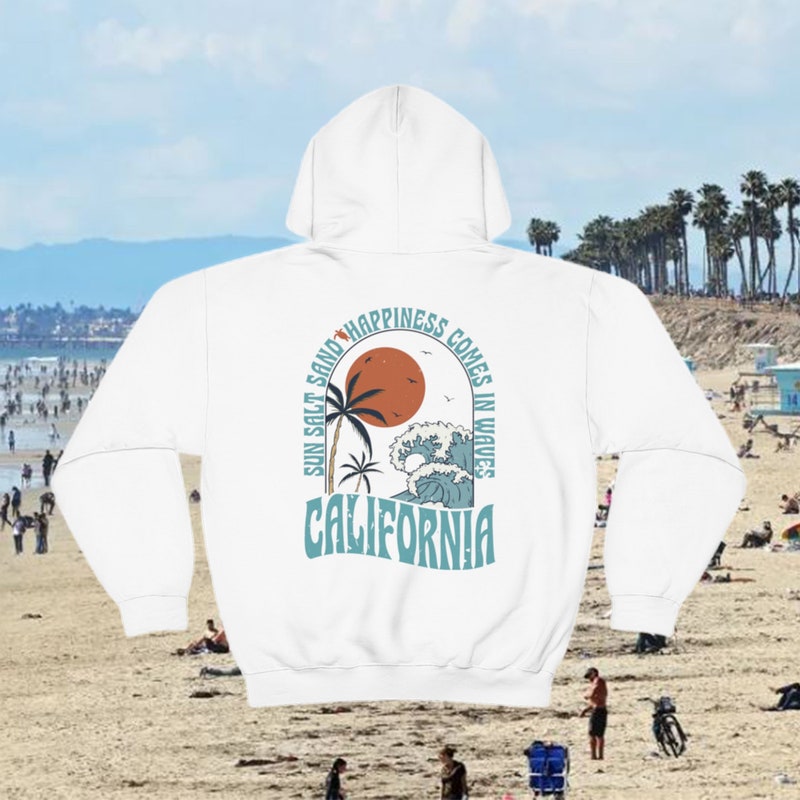 California Hoodie - Etsy