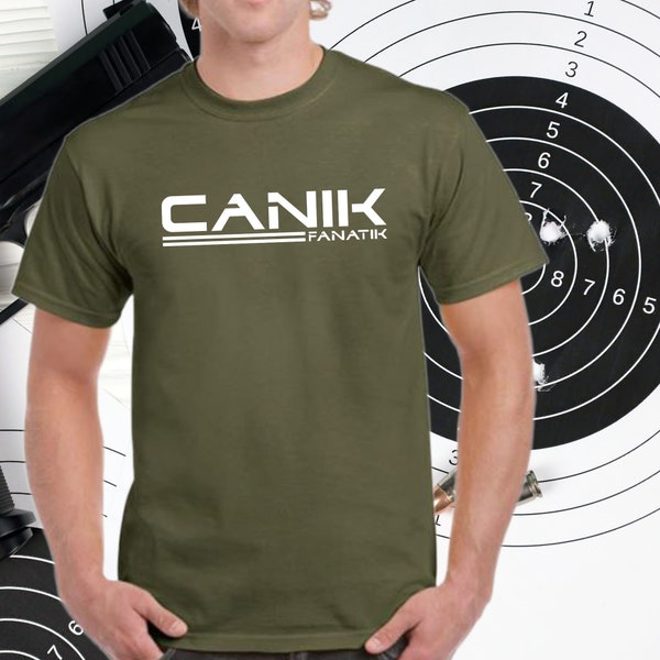 Canik Fanatik Shirt, Military Style Tshirt, Canik Guns, Canik Fanatik Firearm Team Tshirt