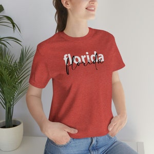 Florida Souvenir, Florida Shirt, Florida Lover Shirt, FL shirt, Bella Canvas Tee