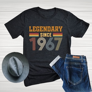 1967 Birthday Shirt, Birthday Shirt Vintage 1967 Shirt, Daughter Gift from Dad, Gift for Birthday, Birthday Gift for Men Women