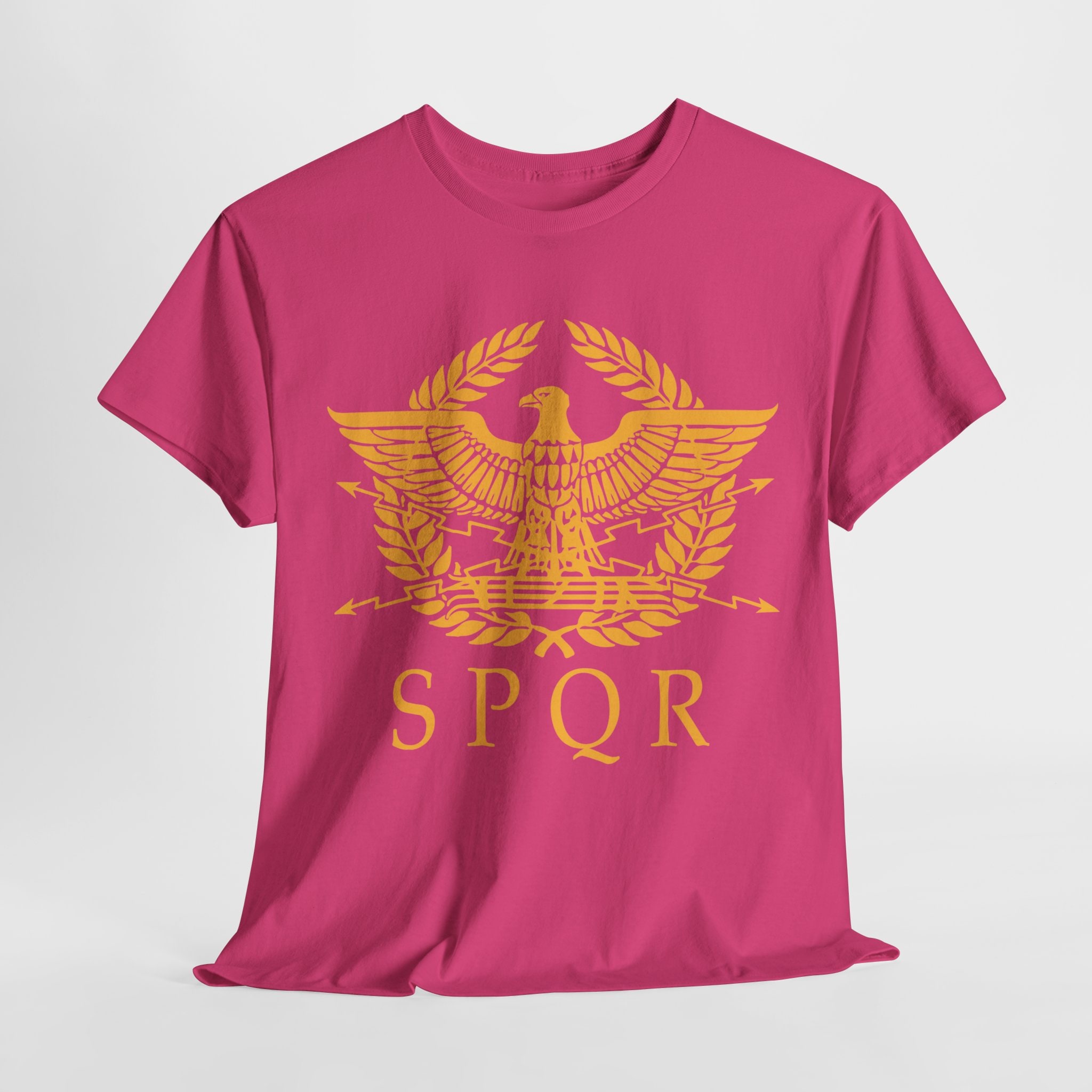 SPQR T シャツ、SPQR シャツ、古代ローマ T シャツ、Senatus 