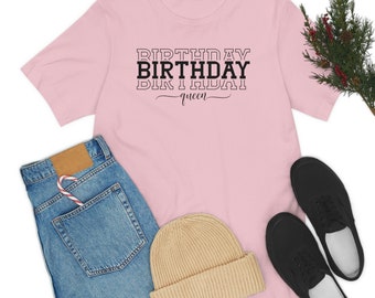 Birthday Queen Shirt Girls Birthday Queen Tshirt Party Birthday Girl tshirt Birthday Party Girl  Birthday Queen Tee Gift For Birthday