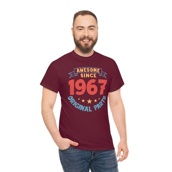 Vintage T-Shirt 50th Birthday Gift Tee Born In 1967 Vintage T-Shirt 50th Birthday Gift Tee Born In 1967