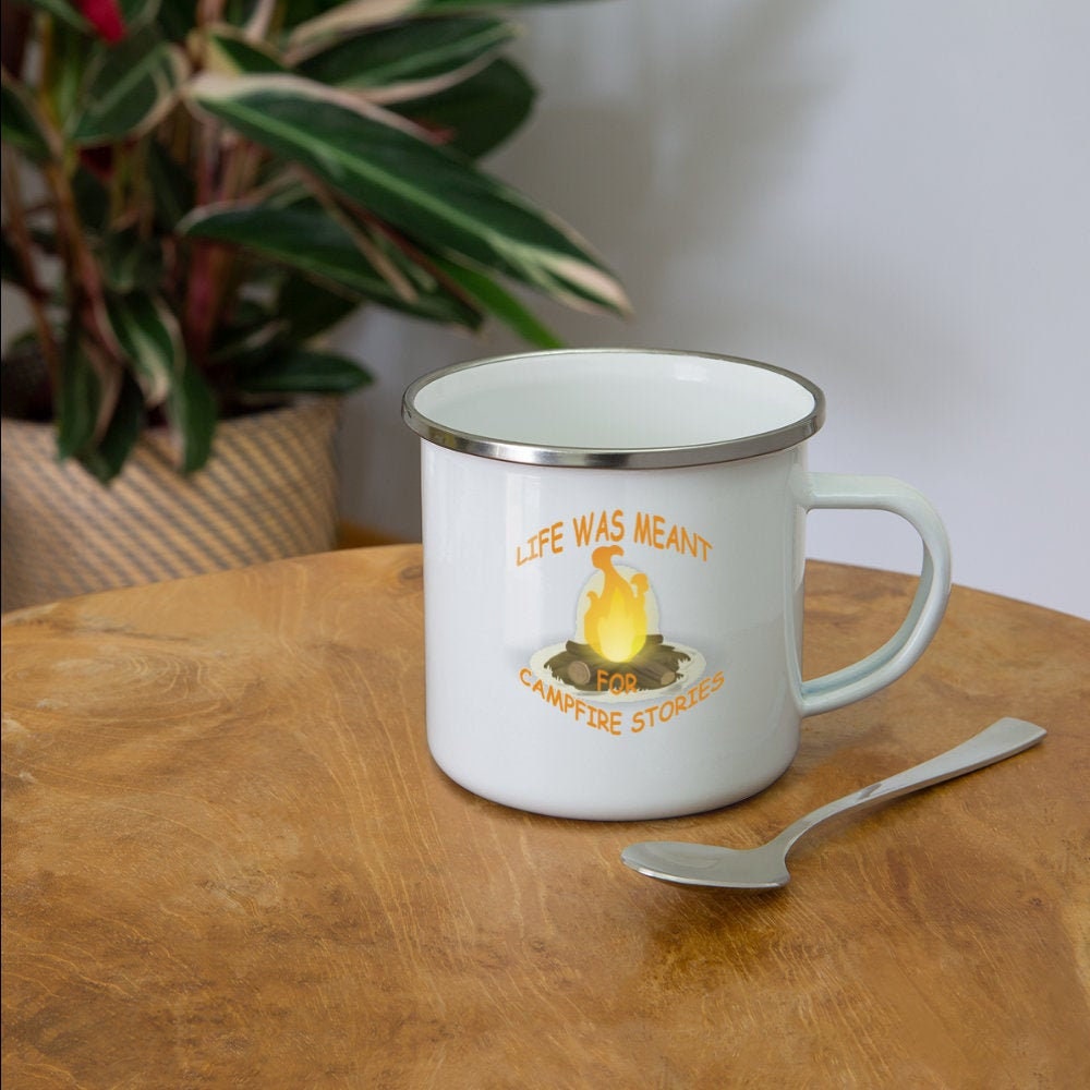 Campfire Stories Camping Mug Etsy UK