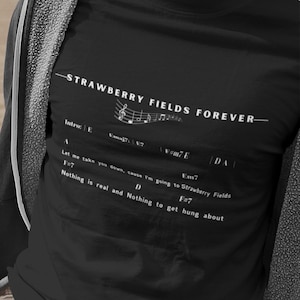 The Beatles - Stawberry Fields Forever, Premium Unisex T-shirt