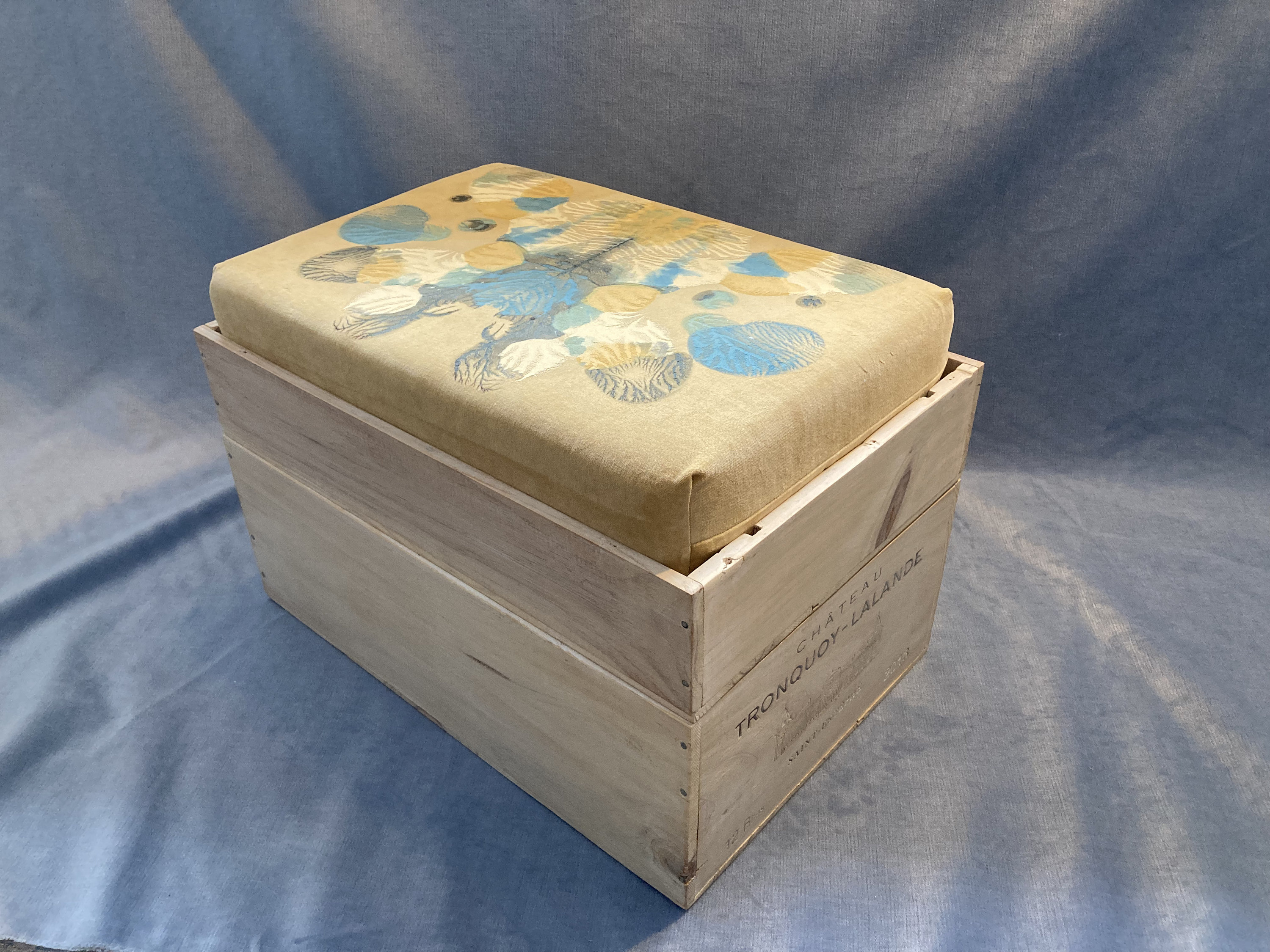 Caja de almacenamiento a medida otomana taburete o reposapiés | Etsy