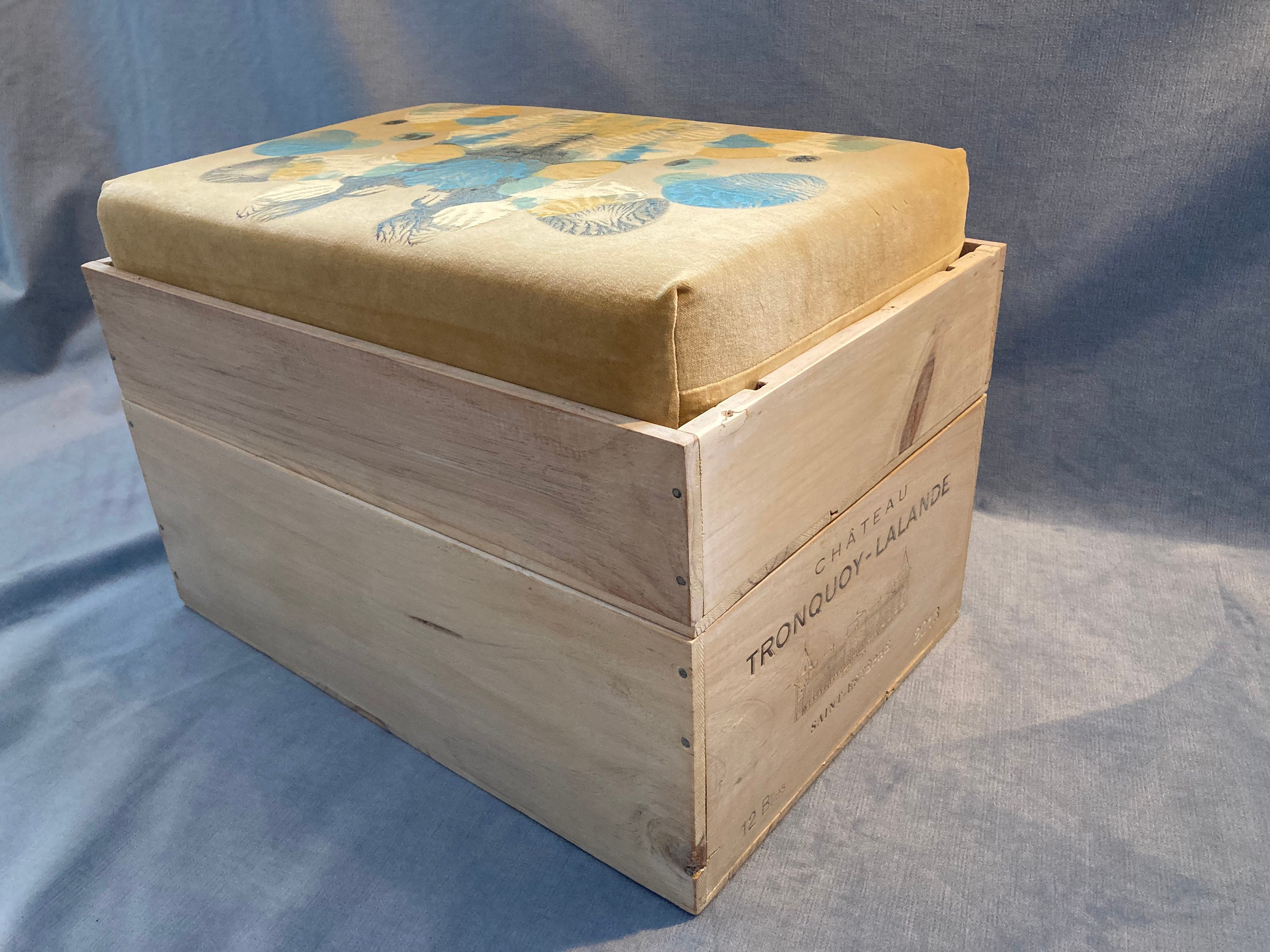 Caja de almacenamiento a medida otomana taburete o reposapiés | Etsy