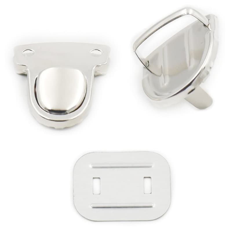 12 Sets Catch Closure Tuck Lock for Leather Bag Case Clasp Purse ...