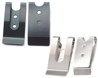 12 Pcs Funda Funda Correa Clip Cierre Hebilla De Metal Hebilla Gancho 54x25mm Agujeros Dobles