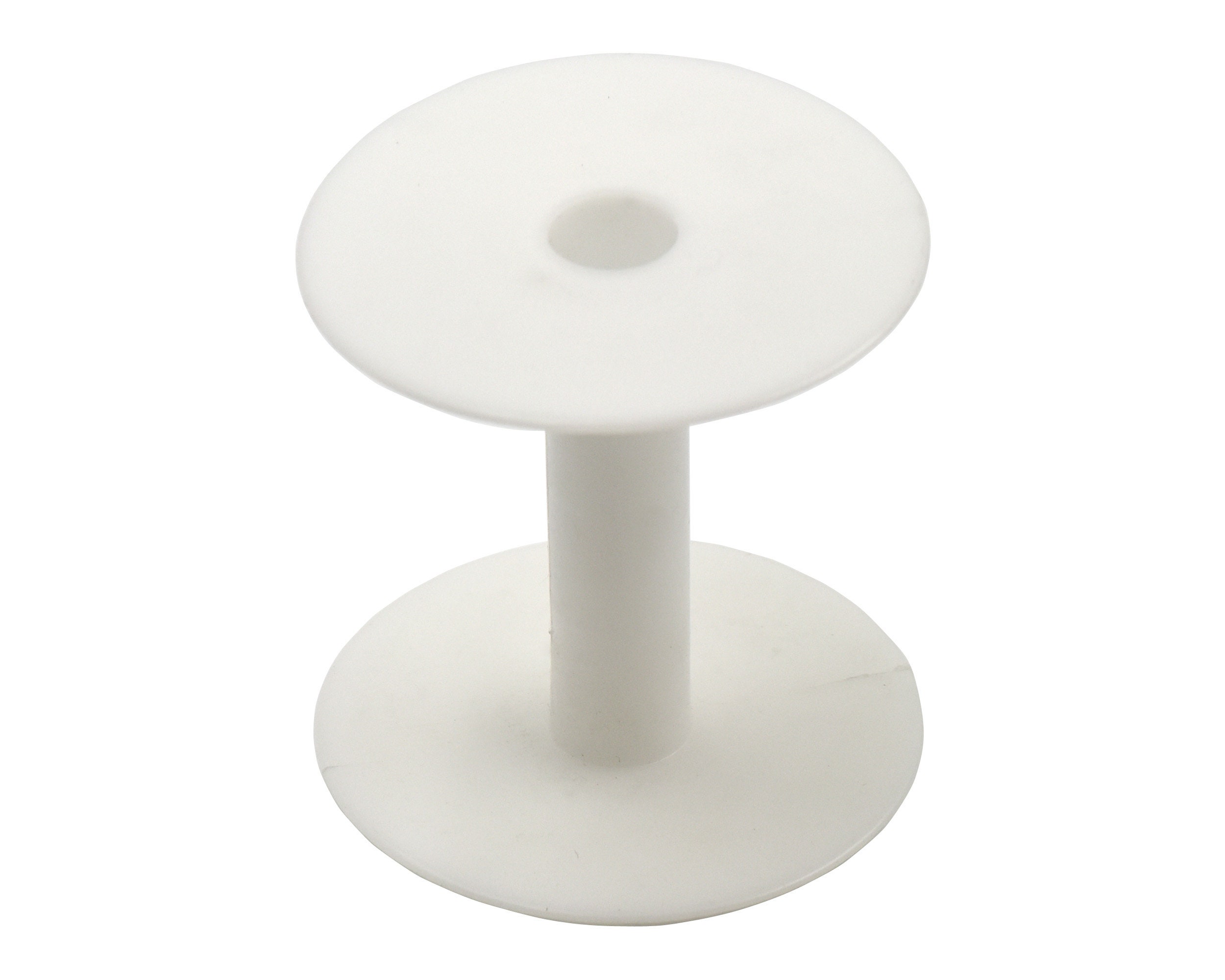 Empty Reels Bobbin Round Spools Hard Plastic Wire ENDS for Lace Ribbon ...