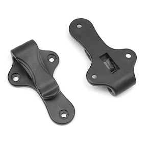Guaina Gancio Fibbia plastica Clip da cintura Fondina 3 fori 85x24mm