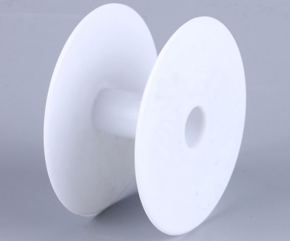 Empty Reels Bobbin Round Spools Hard Plastic Wire ENDS for Lace Ribbon 78MM  