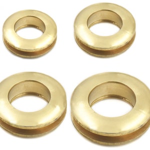 Grommet Eyelet Buckle Backing Brass Leather  Corns 13/16/20/28mm