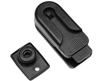 Funda Cierre Gancho Hebilla Plástico Hebilla Cinturón Clips Funda Girar 55x23mm