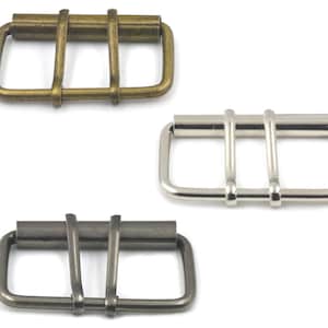 50mm 2&quot; Double Prong Roller Buckle Belt Strap Bag Clasp Fabric Craft DIY