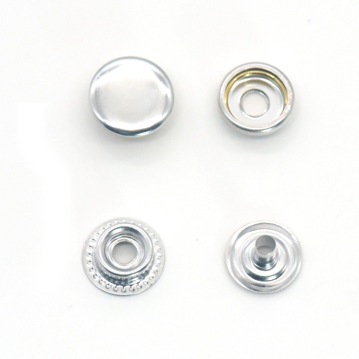 Rivet Brass Button Leather Craft Snaps Longer Posts for Rapid Fasteners ...