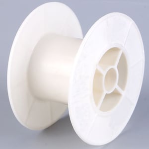 Empty Reels Bobbin Round Spools Hard Plastic Wire ENDS for lace ribbon 78MM