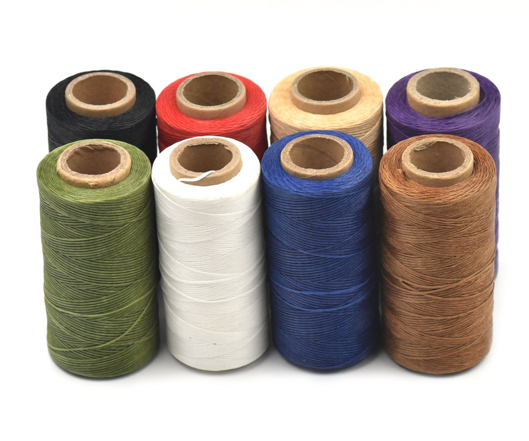 Thread Leather Sewing Wax Line Tensile Strength 300 Yards - Etsy