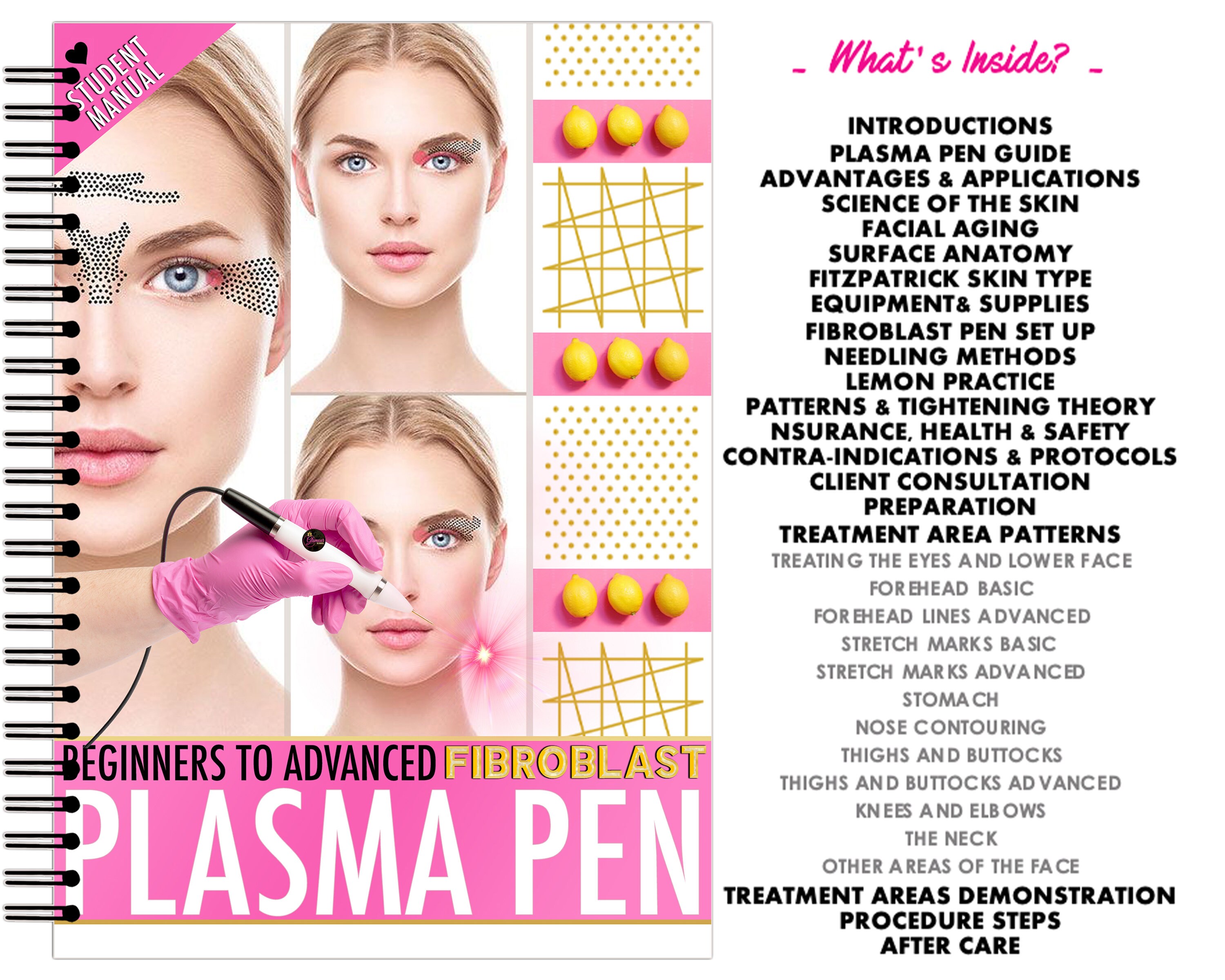 Plasma Pen Fibroblast Training Manual PDF Editable Skin - Etsy