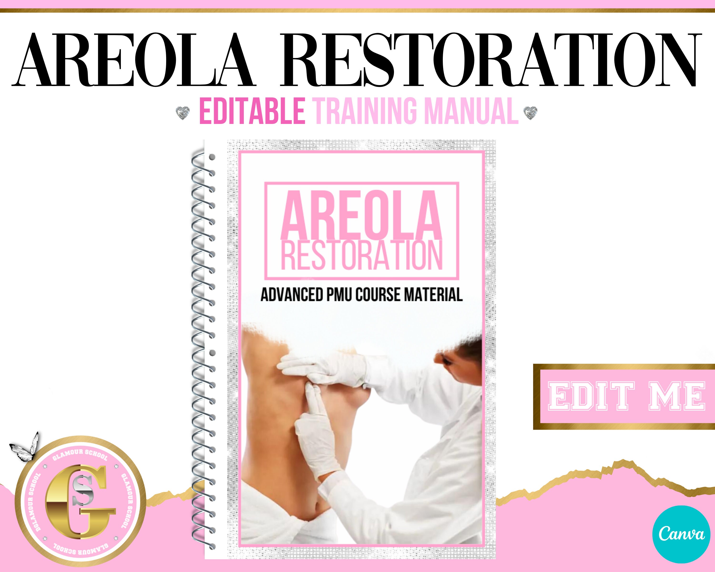 PMU Areola Nipple Tattooing Training Manual Areola Tattoo - Etsy PMU Areola Nipple Tattooing Training Manual Areola Tattoo - Etsy