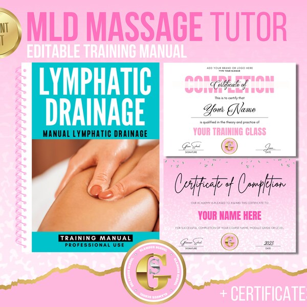 Lymphatic Drainage Poster Etsy UK