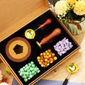 Custom Wax Seal Stamp Kit –  Personalised Couples Wedding Wax Seal Stamp, Letters Wax Stamp Kit for Gift , Wax Seal Kit Custom