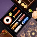Custom Wax Seal Stamp Kit –  Personalised Couples Wedding Wax Seal Stamp, Letters Wax Stamp Kit for Gift , Wax Seal Kit Custom