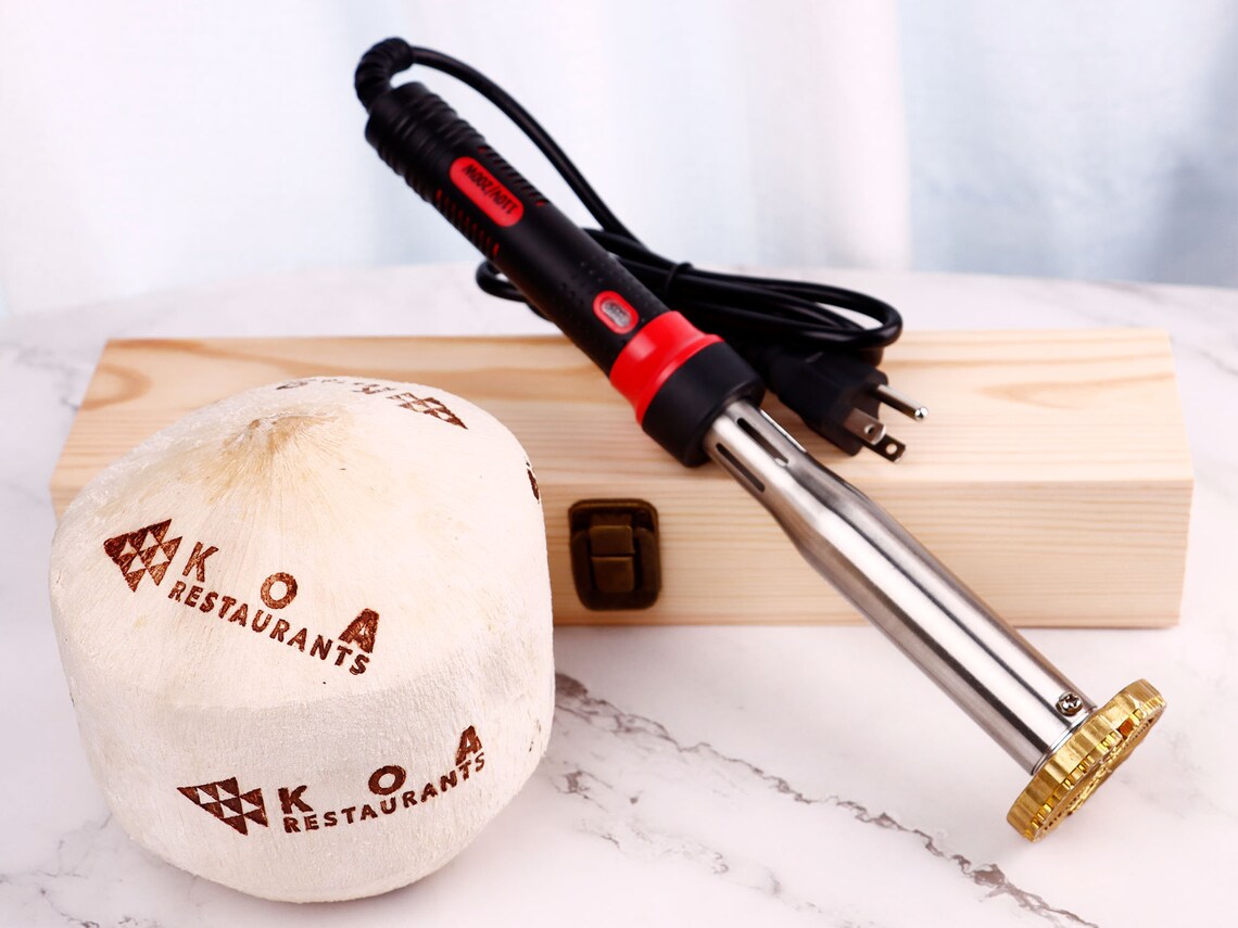 Custom Electric branding iron with gift box /200 W 350 W Etsy