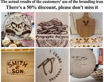 Custom branding iron for woodworking , Arrive in about 4-6 days , Perfect for Christmas gifts , Electric wood burning stamp custom