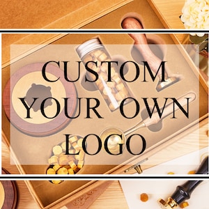 Benutzerdefinierte Wachs Siegel Stempel Kit für Hochzeitseinladung , Ankunft in etwa 5 Tagen , Logo Wachs Siegel Stempel Custom , Personalisiertes Wachs Siegel Stempel Set
