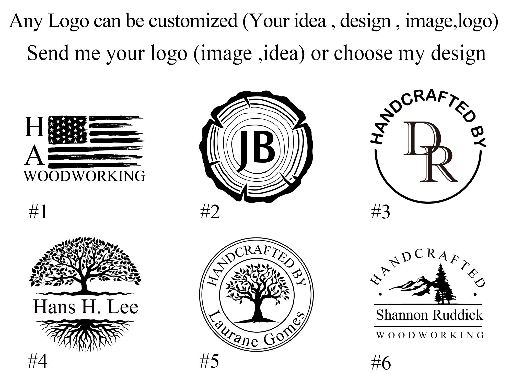 Custom Wood Burning Stamp for Woodworkers Personalized Etsy