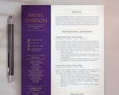 Finance Resume Template Word & Google Docs, Lawyer CV Template, Real Estate Agent Resume Template, Executive Resume, Luxury CV Template