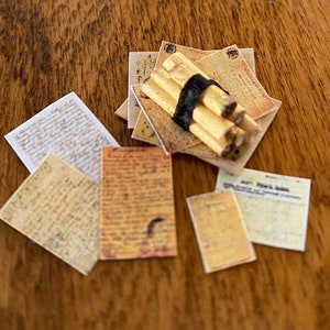 1:24th pile of vintage documents