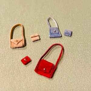 Bag and purse 1/48th miniature